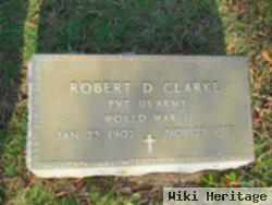 Pvt Robert D. Clarke