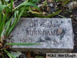 Olive A Burnham