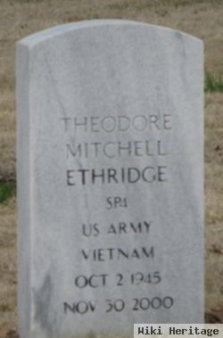 Theodore Mitchell Ethridge