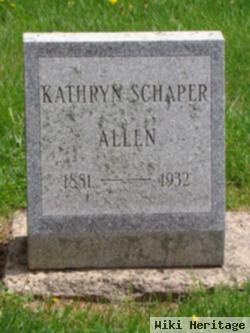 Kathryn Schaper Allen