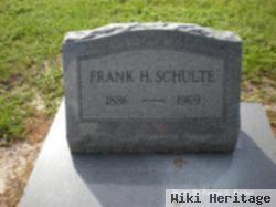 Frank H Schulte, Sr