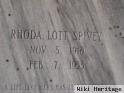 Rhoda Lott Spivey