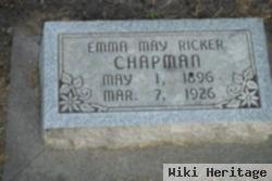 Emma May Ricker Chapman