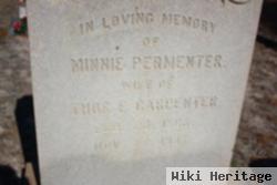 Minnie Lee Permenter Carpenter