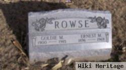 Ernest M Rowse