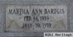 Martha Ann Bartgis