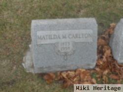 Matilda M Ranney Carlton