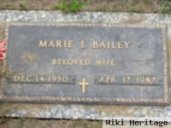 Marie L Bailey