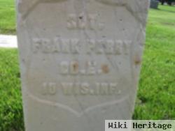 Sgt Frank Perry