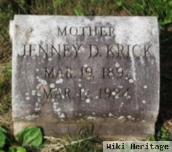 Jenney Diehl Sheaffer Krick