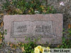 Jannie Lauer