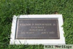 William D Shoemaker, Jr