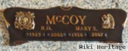 Mary S Mccoy