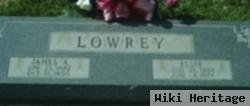 James A Lowrey