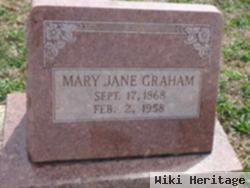 Mary Jane Sellards Graham