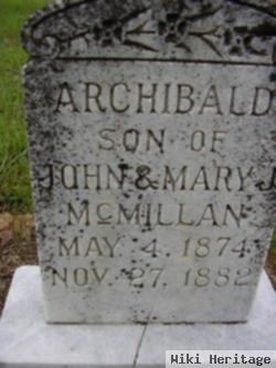 Archibald Mcmillan