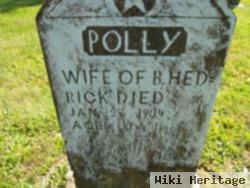 Mary "polly" Hedrick Hedrick