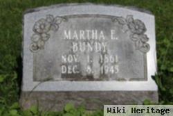 Martha Ellen Carnes Bundy