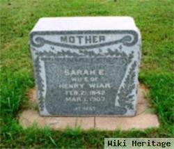 Sarah E Wheeler Wiar