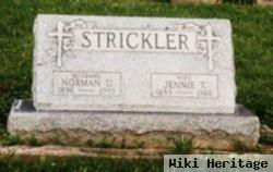 Norman D Strickler