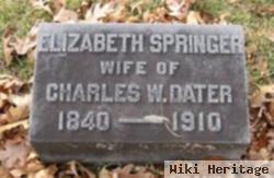 Elizabeth Springer Dater