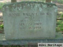 Jennie Wallace Brown Faller