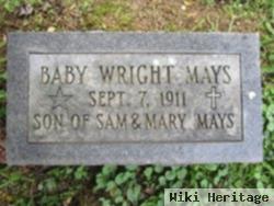 Baby Wright Mays