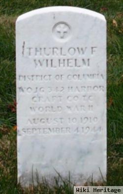 Thurlow F Wilhelm