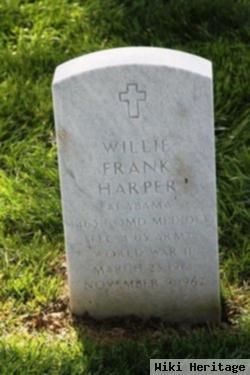 Willie Frank Harper