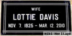 Lottie Lorane Simer Davis