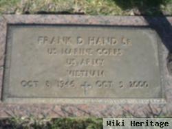 Frank D Hand, Sr