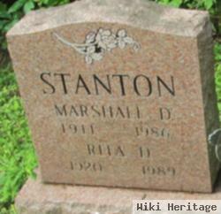 Marshall D Stanton