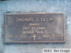 Thomas John Tetik