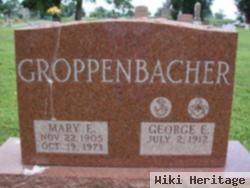 Mary E Groppenbacher