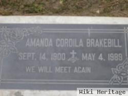 Amanda Cordila Brakebill Brakebill