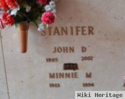 John D Stanifer