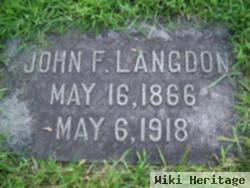 John F Langdon