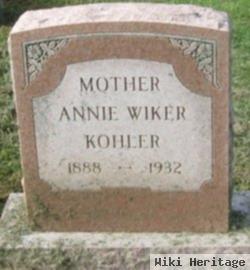 Annie Wiker Kohler