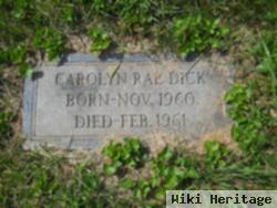 Carolyn Rae Dick