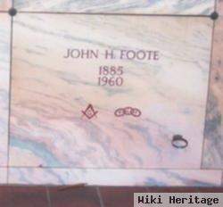 John H Foote