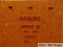 Robert W Haskins