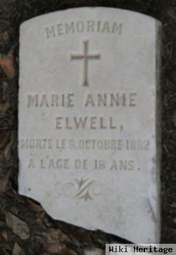 Marie Annie Elwell