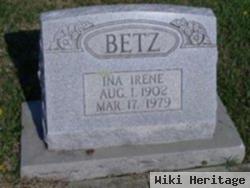 Ina Irene Betz