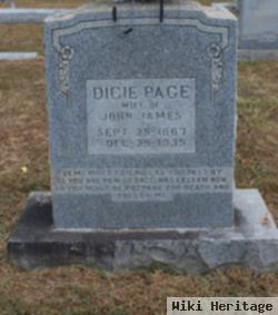 Dicie Page James