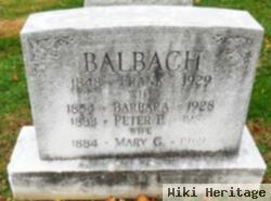 Peter F. Balbach