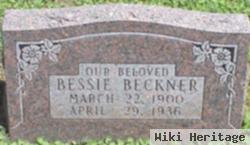 Bessie Cora Francis Hill Beckner