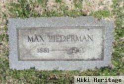 Max Biederman