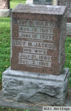 Lucy M. Jackson Baxter