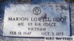 Marion Lowell Duke