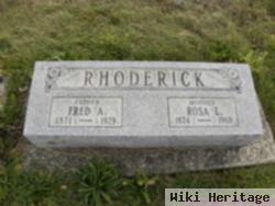 Fred A Rhoderick